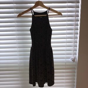Gold and Black BRAND NEW Aqua Cocktail Dress 🖤